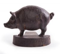 "Salbury Farmhouse" Rustic Pig Door Wedge "Salbury Farmhouse" Rustic Pig Door Wedge