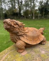 Rustic Cast Iron Bixi Sculpture Rustic Cast Iron Bixi Sculpture