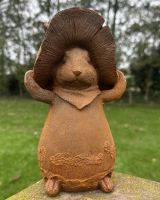 Rustic Cast Iron "Woodland Forager" Sculpture Rustic Cast Iron "Woodland Forager" Sculpture