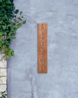 Rustic Contemporary House Sign Rustic Contemporary House Sign