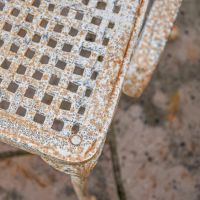 Close-up of the seat of the Chair Close-up of the seat of the Chair