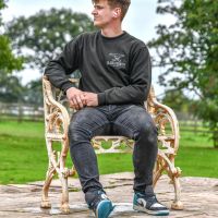 Aged Cream "Quatrefoil" Victorian Cast Iron One Seat Bench to Scale