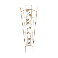 Rustic Flower Fan Garden Trellis - 1.2m