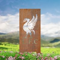 Rustic Liver Bird Garden Screen Rustic Liver Bird Garden Screen