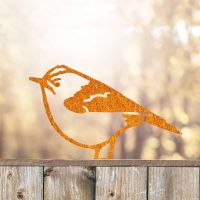 Rustic Goldcrest Steel Fence Topper in Situ Rustic Goldcrest Steel Fence Topper in Situ