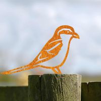 Rustic Steel Fence Topper with Great Grey Design Rustic Steel Fence Topper with Great Grey Design