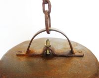 "Nepalese Bell Lantern" Suspended iron down lighter "Nepalese Bell Lantern" Suspended iron down lighter