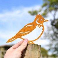 Scale Shot of Rustic Skylark Steel Fence Topper