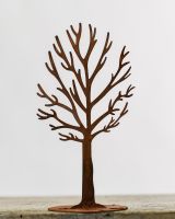 Small Rustic Tree Ornament 