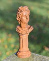 Rustic "Roman Bust" Garden Sculpture 