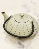 Cream Teapot Handle Down  Cream Teapot Handle Down