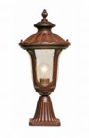 Rustic Traditional Pillar Light 51cm