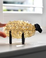 Scale image of recycled metal art sculpture