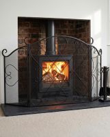 "Fulshaw" Ornate Triple-Fold Fire Guard Digital Illustration "Fulshaw" Ornate Triple-Fold Fire Guard Digital Illustration