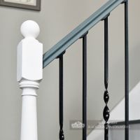 Set of 2 "Acadia" Alternating Stair Spindles - Pattern 1