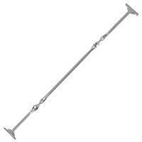 Alessi Double Bold Twist Stainless Steel Stair Spindle Alessi Double Bold Twist Stainless Steel Stair Spindle