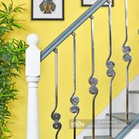 "Allegro" Duet Swirl Stair Spindle "Allegro" Duet Swirl Stair Spindle