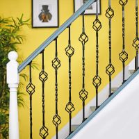 "Cavendish" Double Basket Single Fine Twist Stair Spindle