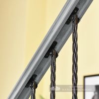 "Grosvenor" Rope Twist Stair Spindle with Brackets
