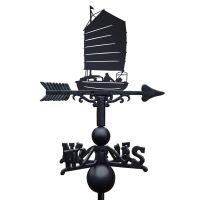 Close-Up of Sailboat & Chinese Junk Sail Topper