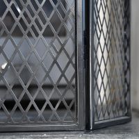 Close up of Diamond Shape Pattern on Fireguard