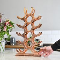 "Branches" Wine Rack in Copper 
