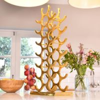 "Tree" 21 Bottle Wine Rack in Kitchen Setting "Tree" 21 Bottle Wine Rack in Kitchen Setting