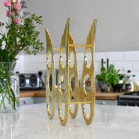 Side view of "Angel Wings" Wine Rack in Situ Side view of "Angel Wings" Wine Rack in Situ