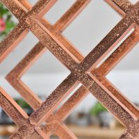 Close up of "Geometric" Grid Pattern 