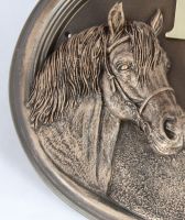 Sanshire Stallion Horse Number Sign Bronze