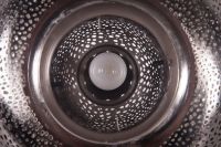 "Santorani" Perforated Nickel Ball Pendant Light 