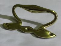 Rennie Macintosh Brass Sash Handle