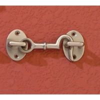 Loose Ring Type Satin Chrome Cabin Hook 