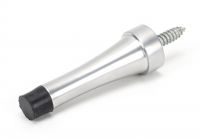 Satin Chrome Projection Door Stop & Fixing Satin Chrome Projection Door Stop & Fixing