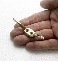 "Beckwith" Standard Brass Curtain Tie Back