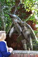 "Havana Waves" Dolphin Garden Sculpture and Water Feature