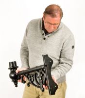 Heart Ornate Corner Lantern Bracket Heart Ornate Corner Lantern Bracket