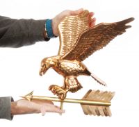 Weathervane - Polished Copper - Eagle