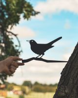 Scale image of Blackbird Iron Tree Spike - Black