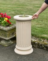 Scale image of garden plinth