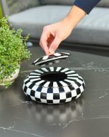 Scale image of checkerboard jewellery box Scale image of checkerboard jewellery box