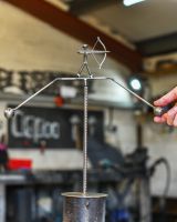 Scale image of Recycled Metal Archer Sculpture Scale image of Recycled Metal Archer Sculpture