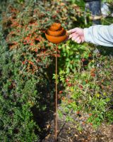 Scale image of Rustic Rain Catcher Fountain Scale image of Rustic Rain Catcher Fountain
