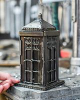 Scale image of Recycled Metal Time Spacecraft Sculpture