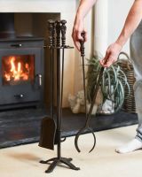 Scale Shot of "Donnington" Ornate Companion Set 80cm Scale Shot of "Donnington" Ornate Companion Set 80cm