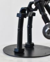 Close up of Scrap Metal Deadlift Ornament legs
