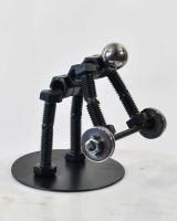Scrap Metal Deadlift Ornament