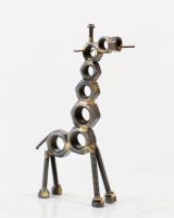 "Yster" The Scrap Metal Giraffe Sculpture