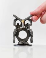 Scale image of Owlet Scrap Metal Sculpture