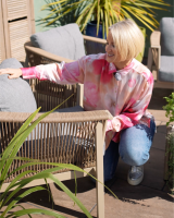 The "Chester" 4-Seater Outdoor Furniture Set - Champagne